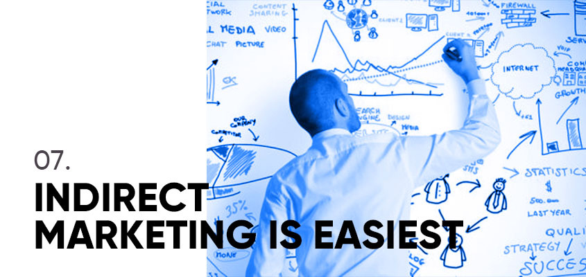 Indirect Marketing Is Easiest